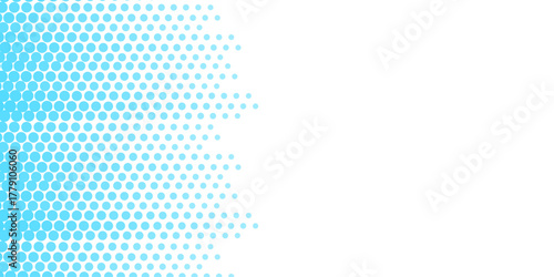 Abstract halftone circle dot pattern on background. Polka dot pattern template Monochrome dotted texture modern seamless. Dots pop art comics with summer background. Vector blot half tone collection.	