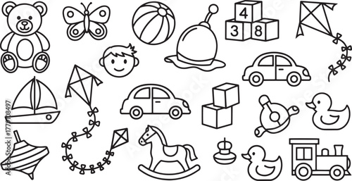 A black silhouette shows a happy dog chasing ball inside a heart shape with transparent background