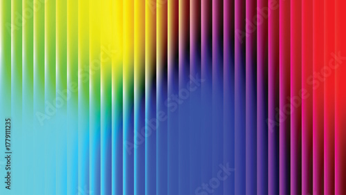 Vibrant gradient stripes abstract background with colorful vertical lines and smooth transitions