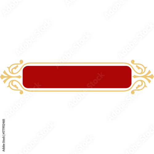 Chinese New year Text Box Frame