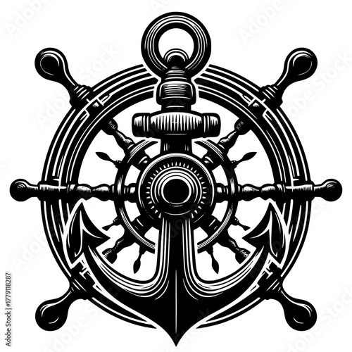 ship steering wheel