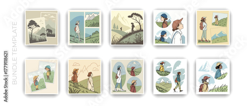 vector illustration of a business card