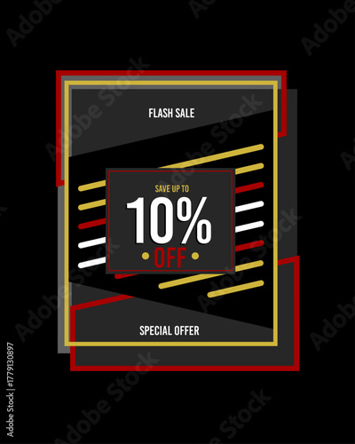 10% off ten percent off 10%off flash sale save up to special offer 10 % off, business finance, retail, percentage.