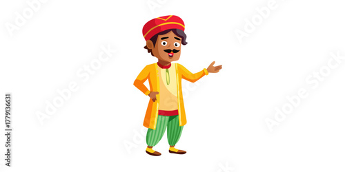 Indian man cartoon character. moral stories for the best cartoon character.
