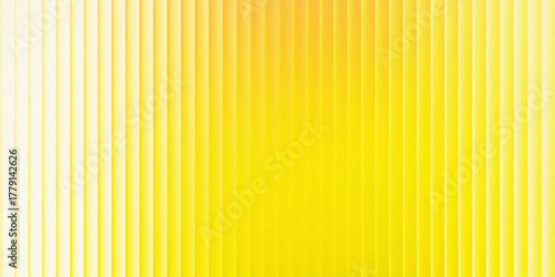 Bright yellow gradient textured vertical lines abstract backdrop