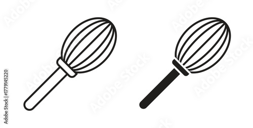 Beater icon symbol. Vector EPS 10. line and glyph icon