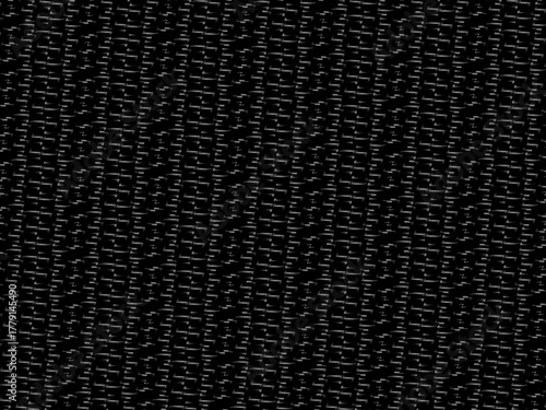Black metal texture steel background. Perforated metal sheet.	
