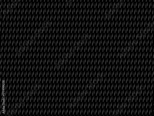 Black metal texture steel background. Perforated metal sheet.	
