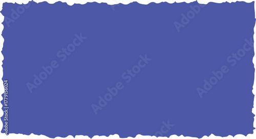 Periwinkle blue background with a soft white ragged edge for artistic presentations