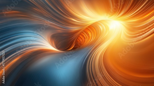 background, Big data in abstract style