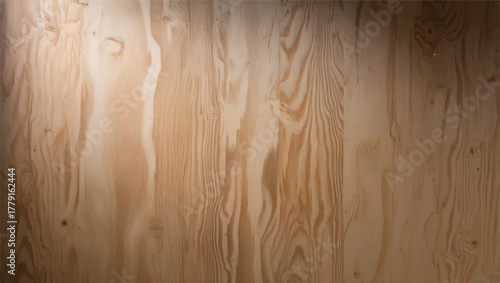 Wooden plywood wall texture with grain pattern. Natural wood texture. Wooden background. 