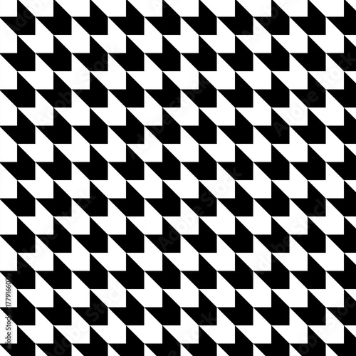Houndstooth vector seamless pattern with dots