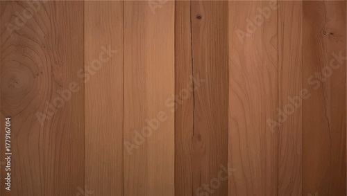 Wood wall background. Natural wood texture. Wooden plank wall background with natural grain.