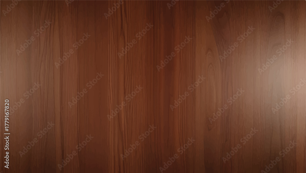 Naklejka premium Brown wood grain Table surface with natural texture for background and interior design. Wooden background.