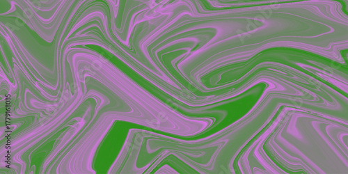 Abstract Psychedelic Swirling Pattern with Neon Green and pink Hues. Abstract Liquid Motion Art with Swirling Patterns. Abstract green and pink Swirling Liquid Motion Background.
