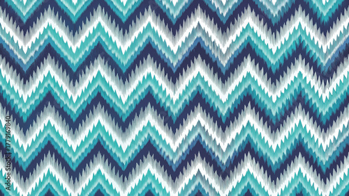 A seamless zigzag chevron pattern with gradient colors pastel color variations Background 