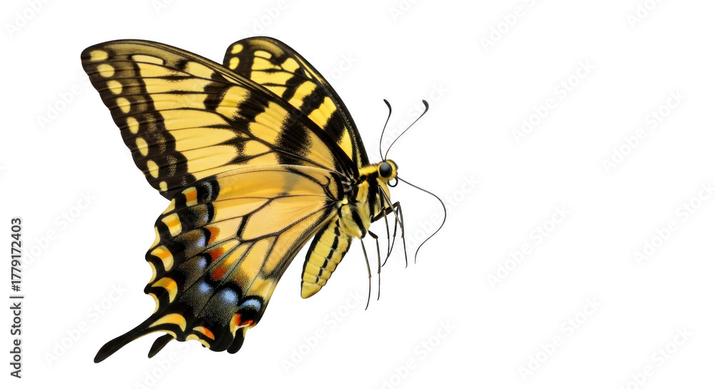 Obraz premium Butterfly isolated on transparent background