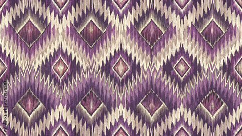 Seamless Modern geometric textile pattern Background 