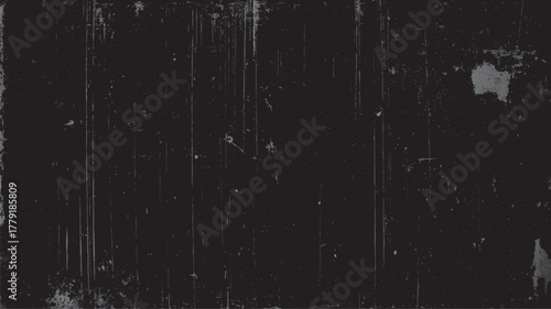Dark Gray Textured Background With Vertical Scratches And Speckled Imperfections grunge
