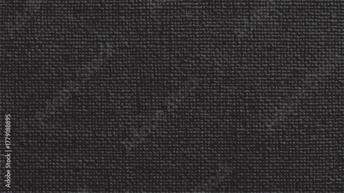 Dark grey textured background resembling woven fabric with subtle variations in tone and pattern vector