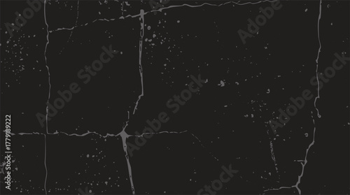 Dark Gray Textured Background with Subtle Cracks and Splatter Marks grunge