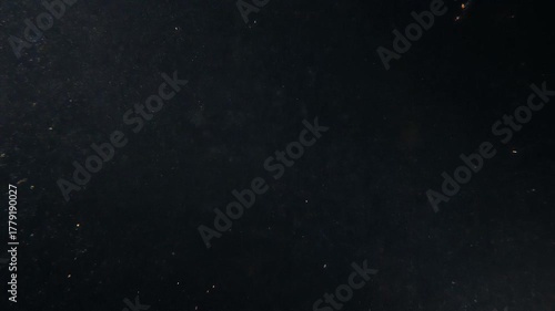 Space Dust, Noise, Sparkles On Black Background. For Overlay