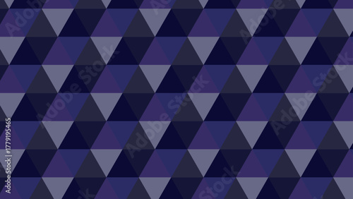 Abstract low-poly triangle tessellation with a dark, sophisticated, and cool color palette.