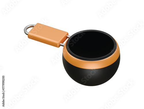 stewpan icon 3d illustration render