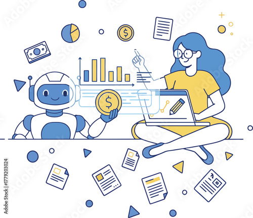 business people working on laptop