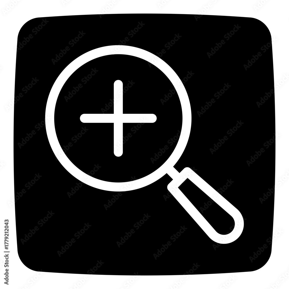 Fototapeta premium Zoom in icon