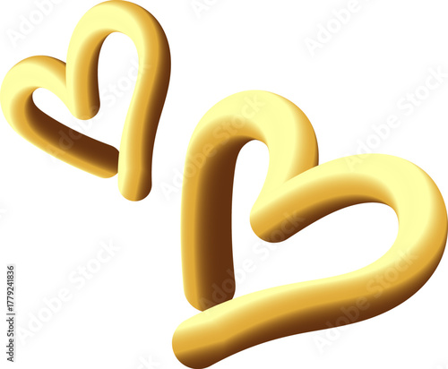 gold heart
