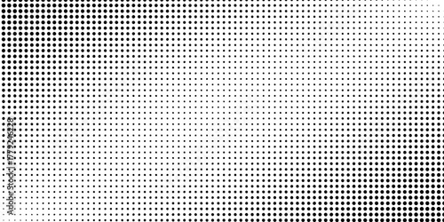 Grunge halftone gradient background. Faded grit noise texture. White and black sand wallpaper.