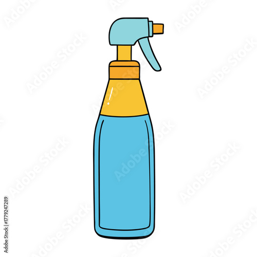 A sleek spray bottle with a fine mist nozzle, perfect for cleaning, gardening, or hair styling. Ergonomic design ensures comfort and even liquid distribution every time.
