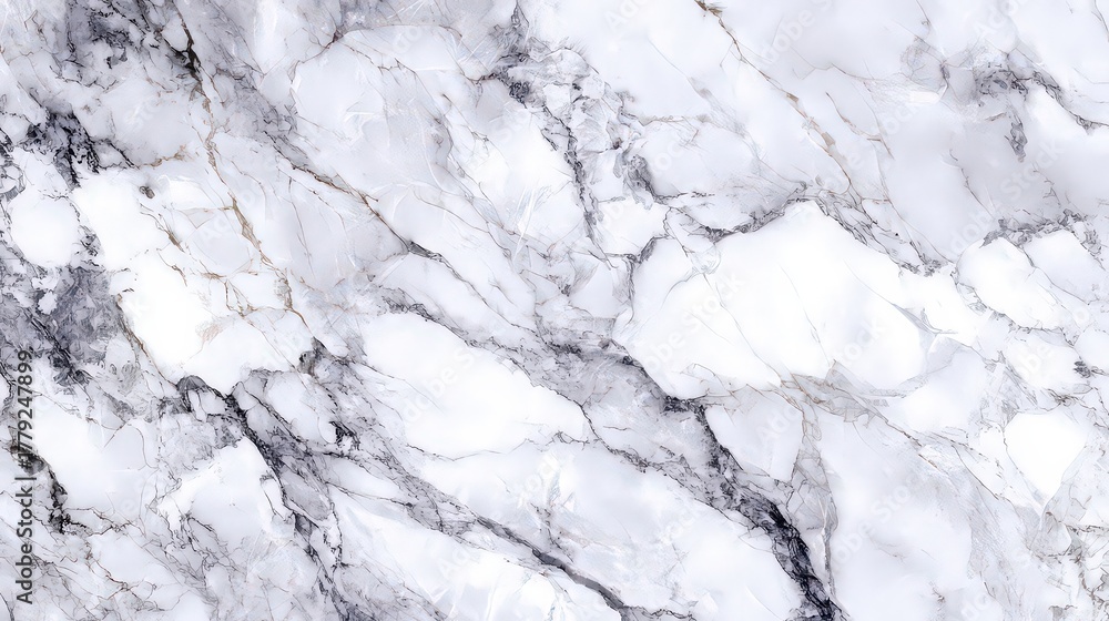 Obraz premium Abstract Marble Texture With White Gray And Black Veins