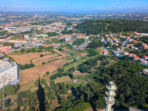 Aerial view  Porto TV  Portugal