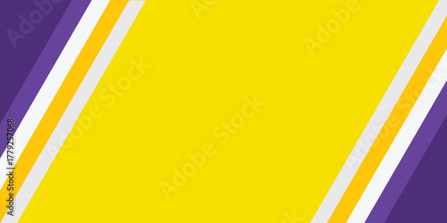 Fresh orange, yellow and purple background for presentation design. Modern abstract triangle pattern with trendy design concept. Suit for banner, poster, flier, backdrop, and much more