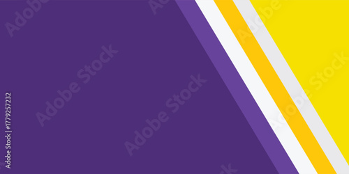 Fresh orange, yellow and purple background for presentation design. Modern abstract triangle pattern with trendy design concept. Suit for banner, poster, flier, backdrop, and much more