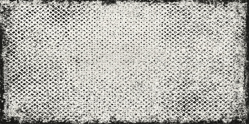 Seamless vector texture of black fabric with a metallic mesh pattern