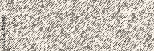 Crosshatch texture seamless pattern. Hand drawn pencil line, warm chocolate color and rain lines hatch. Vector pattern for wrapping paper, design template and creative project.