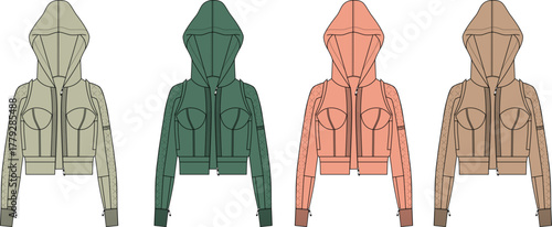 Fashionable Hoodie Collection A Range of Trendy Colors and Designs