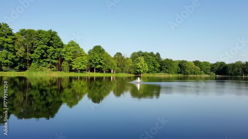 Serene Lakeside Scene