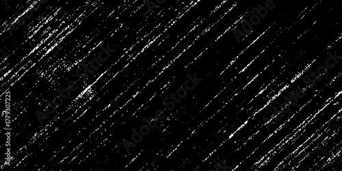 Crack and scratched grunge dust wall urban background texture vector. crack cement wall texture. black textured grainy cracked ground lines isolated on white. distressed overlay grainy texture.