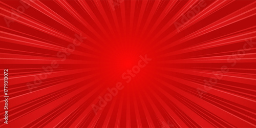 Comic background with red color
