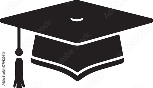 Convocation cap vector illustration