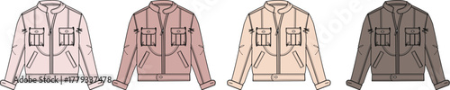 Fashionable Jacket Color Variations A Style Guide with Different Shades and Designs for Clothing