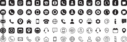 Set icon Web icon set. Website set icon Vector. for mobile icons computer and mobile