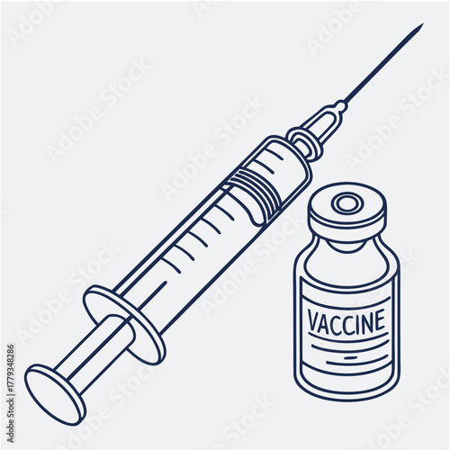 syringe with needle