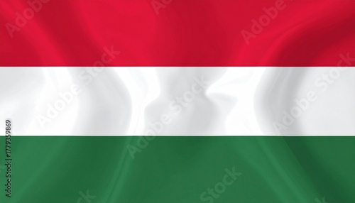 Free Download Hungarian flag with red, white, and green stripes—symbolizing strength, faith, and hope in motion. - GFXLoad