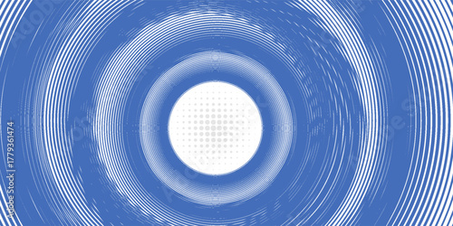 Blue vertical background material wallpaper with swirling dashed lines eps 10.