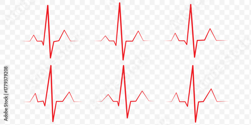 heartbeat, pulse, ECG, EKG, waveform, medical, health, healthcare, cardiology, rhythm, heart,